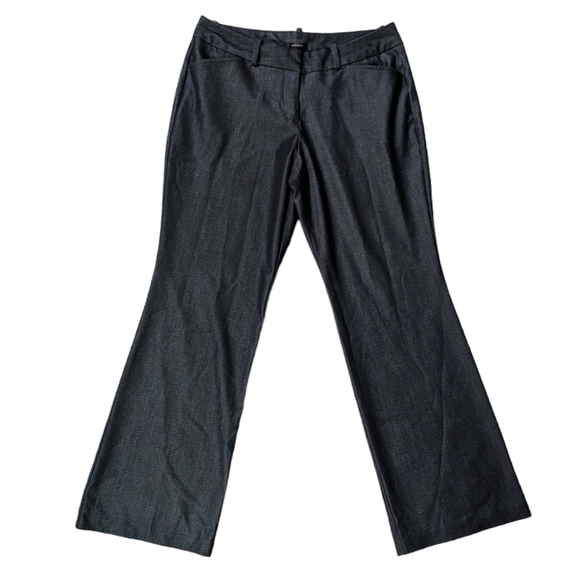 Worthington Women's Dress Work Pants Modern Fit 8P Black/Shimmer - Picture 1 of 7